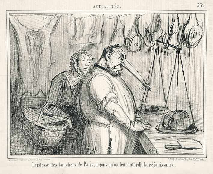  奥诺雷·杜米埃 Honore Daumier ——巴黎三十一世纪